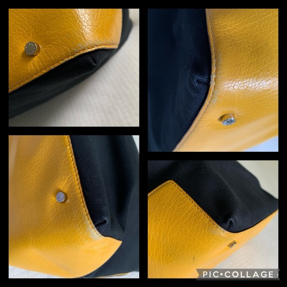 Kate Spade black & yellow tote bag - Picture 15 of 16